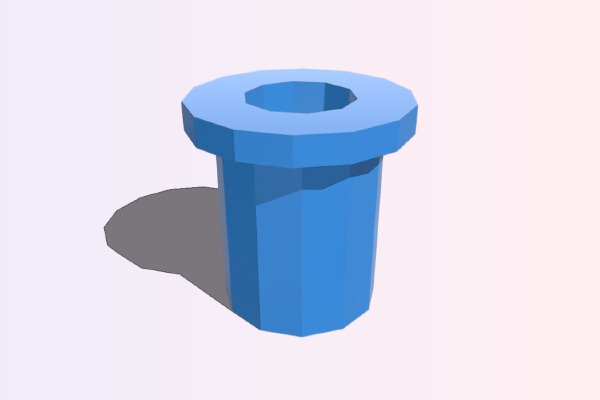 Grooved Linear Bearing | 3d print model