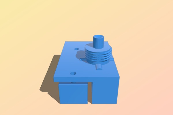 RigidBot Gantry Mount for D-Link Webcam | 3d print model