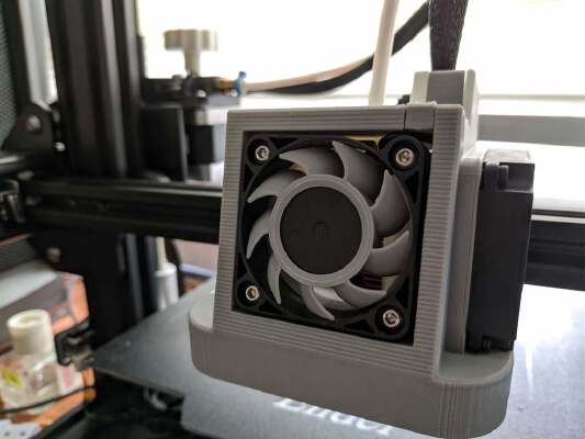 40mm Extruder Fan Blade Replacement (Ender 3_Ender 3 Pro) | 3d print model