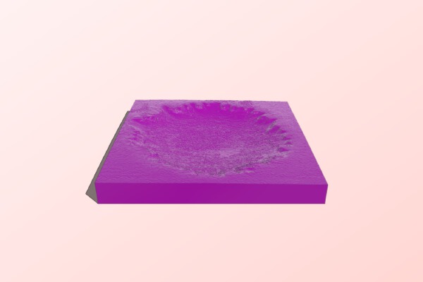 Victoria Crater, Mars | 3d print model