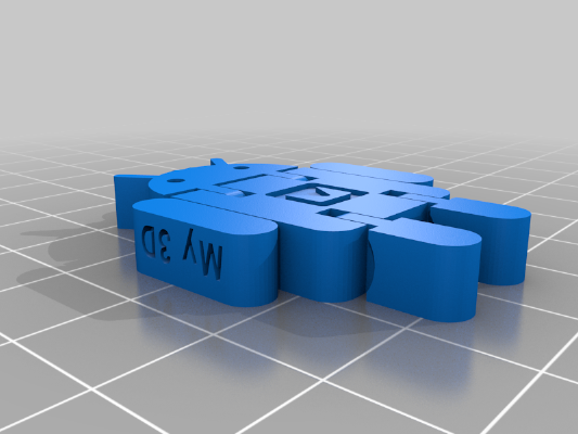 Android Keychain | 3d print model