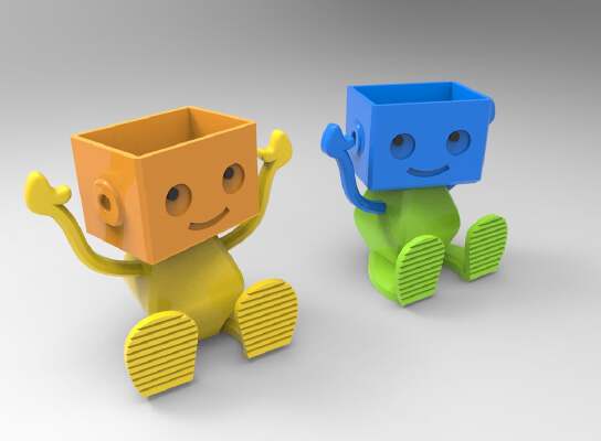 Puppy Pot | 3d print model