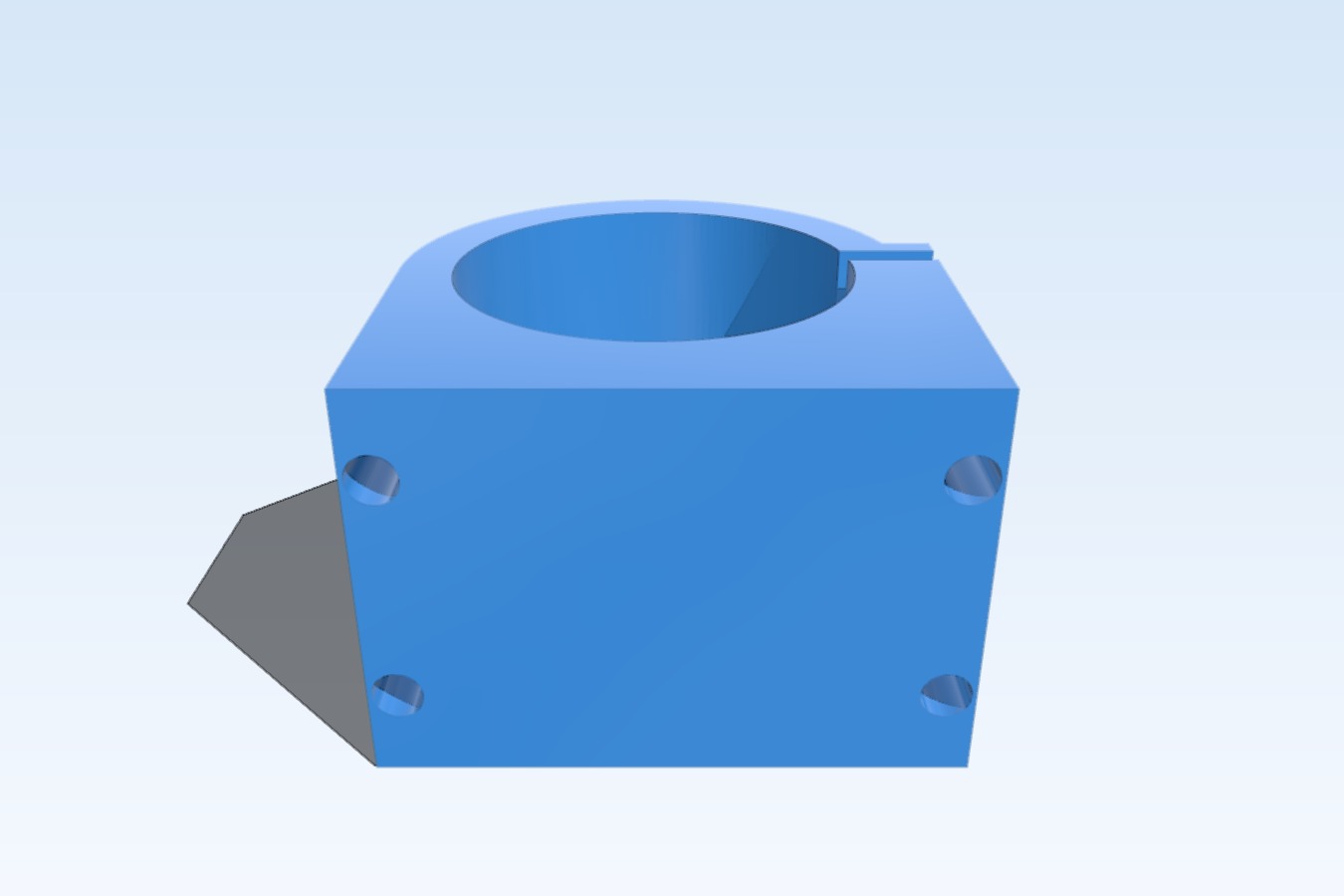 540 size Rc motor mount