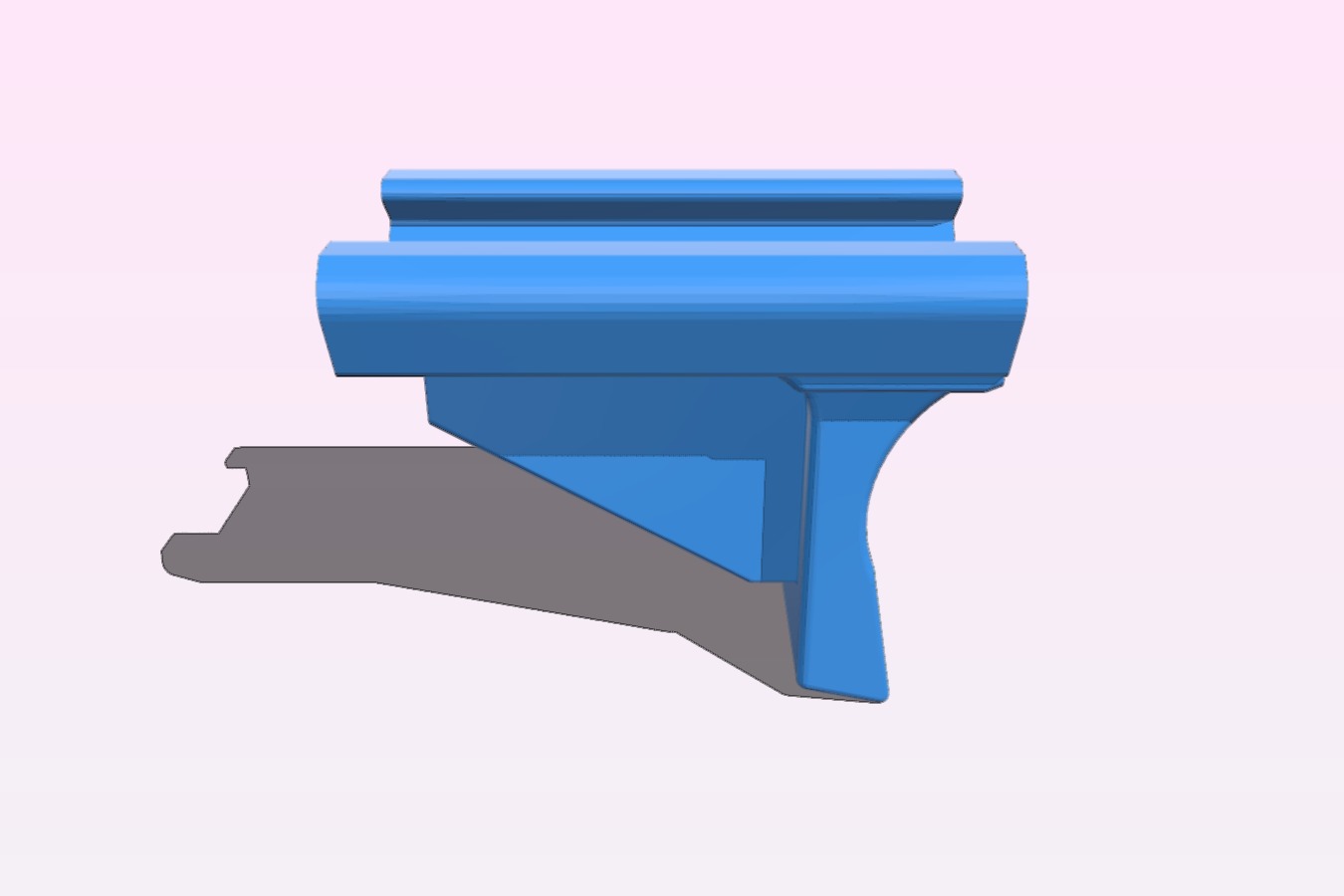 AR15 GRIP TO P RAIL (Adaptor)