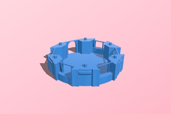 Observatoire du Bazar de l'Hotel de Ville, Paris | 3d print model