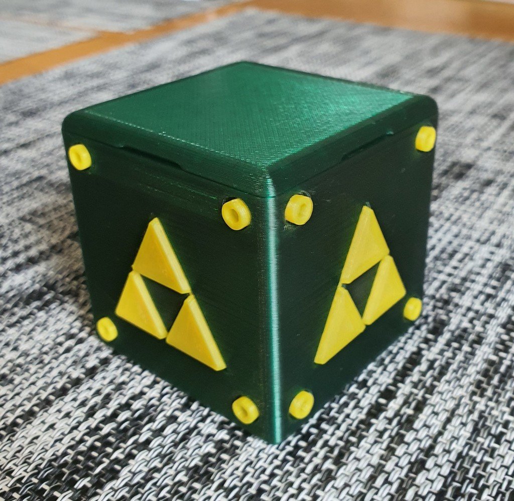 Zelda Triforce Switch Cartridge Case