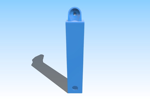 Filament Guide for Prusa i3. | 3d print model