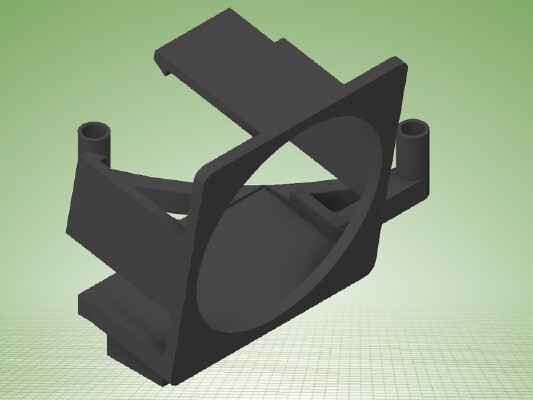CR-10S Pro Mainboardfan Holder | 3d print model
