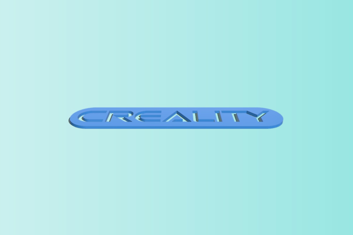 Creality Logo Plate