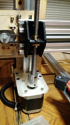 Easy lead screw conversion for Makerfarm i3v | 3d print model