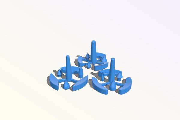 Spinning Tops Orbital Series | 3d print model