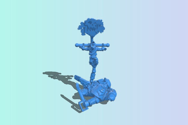 Weirdboy staff | 3d print model