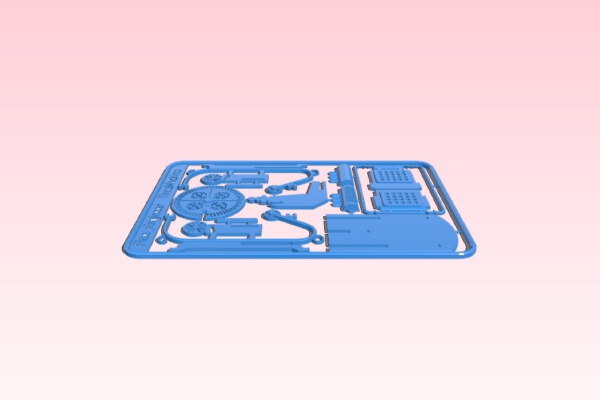 The time Machine kit card HG Wells | 3d print model