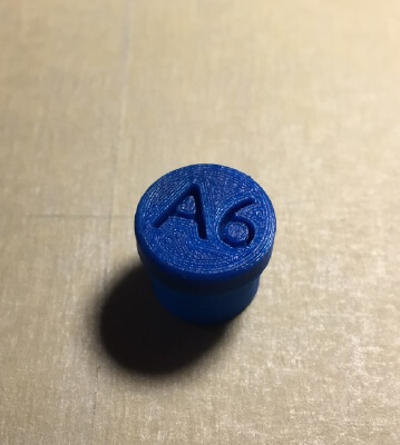 Anet A6 buzzer cap (silencer) | 3d print model