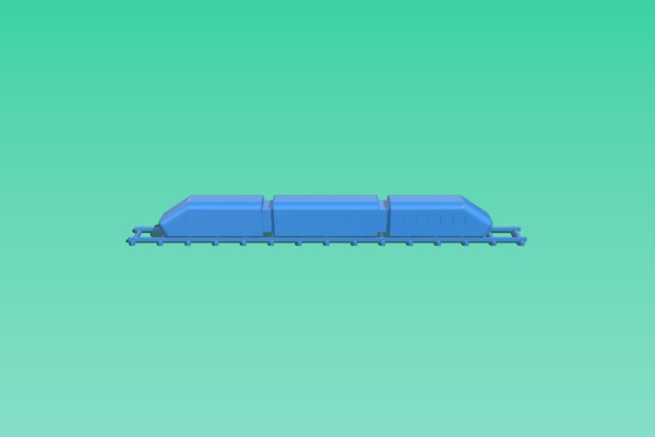 small simple train model | 3d print model
