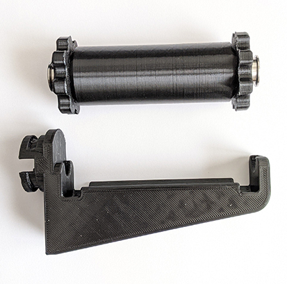 Anycubic Mega Zero - Filament roller with bearings