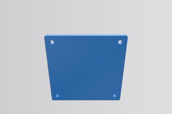 VESA Pole Mount | 3d print model