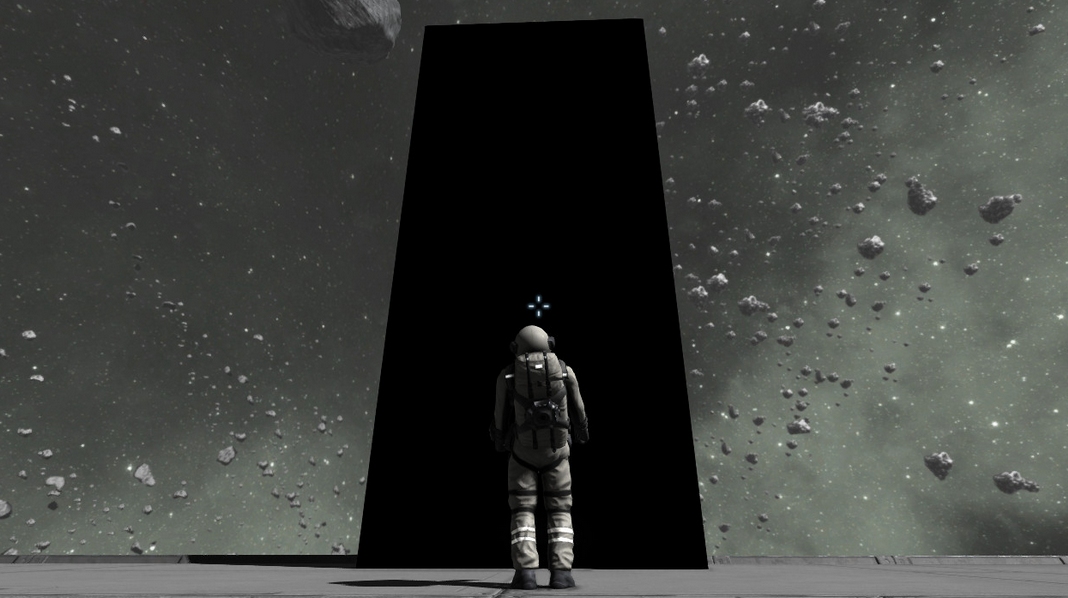 2001 A Space Odyssey - Monolith - Fully articulated action figure in HO Scale!