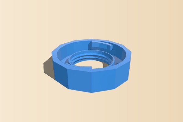 RV Non-Pressurized Freshwater Coupler | 3d print model