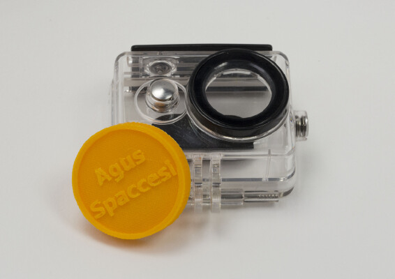 Xiaomi Yi Waterproof Case Cover | 3d print model