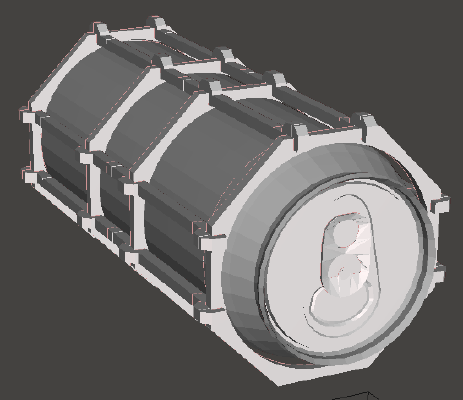 Industrial 330ml CANtainers (WIP) | 3d print model