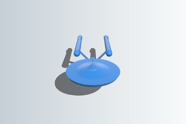 USS Enterprise - Star Trek The Original Series | 3d print model