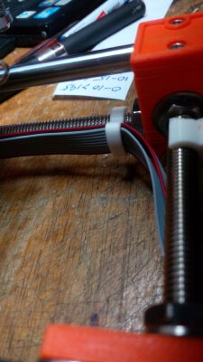 Prusa i3 LCD flat cable clip ( M10) | 3d print model
