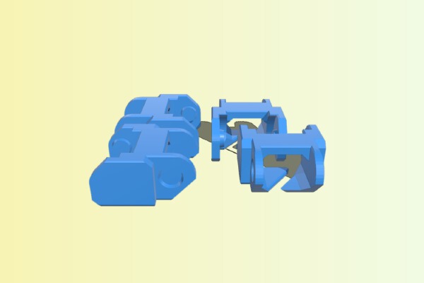 Printrbot Simple V2, Cable Management | 3d print model