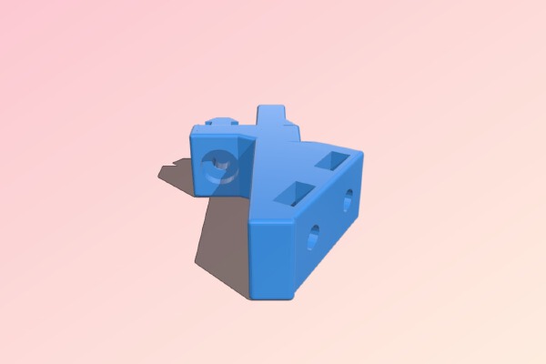 Ender 3 Side Spool Converter Bracket | 3d print model