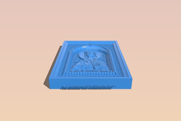 Icon Of St. Ludmila | 3d print model
