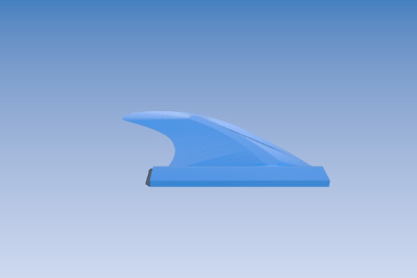 Surfboard Fins for Thruster | 3d print model