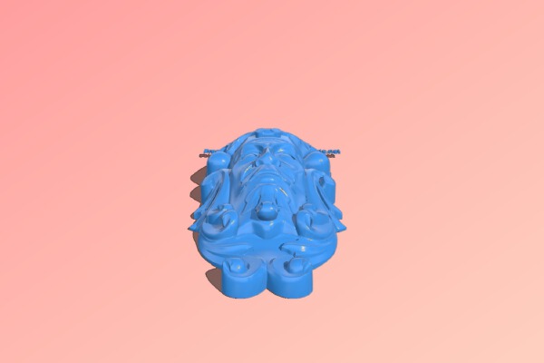 Pattern of human face | 3d print model