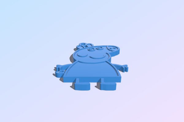 Peppa Family | 3d print model