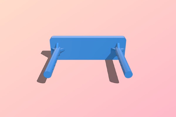 Axial SCX24 Magnetic Body Mounts | 3d print model