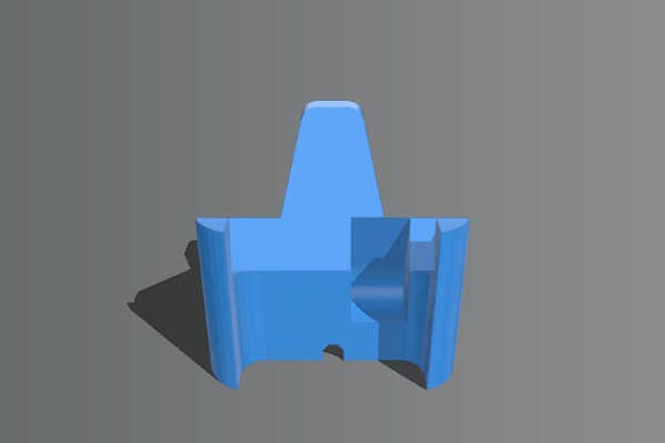 Monolithic Samsung Galaxy Note 2 (w_case) Stand | 3d print model
