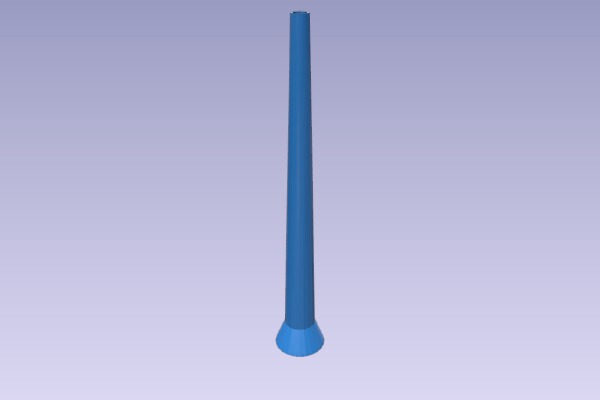 Cone and joint roller with a funnel | 3d print model