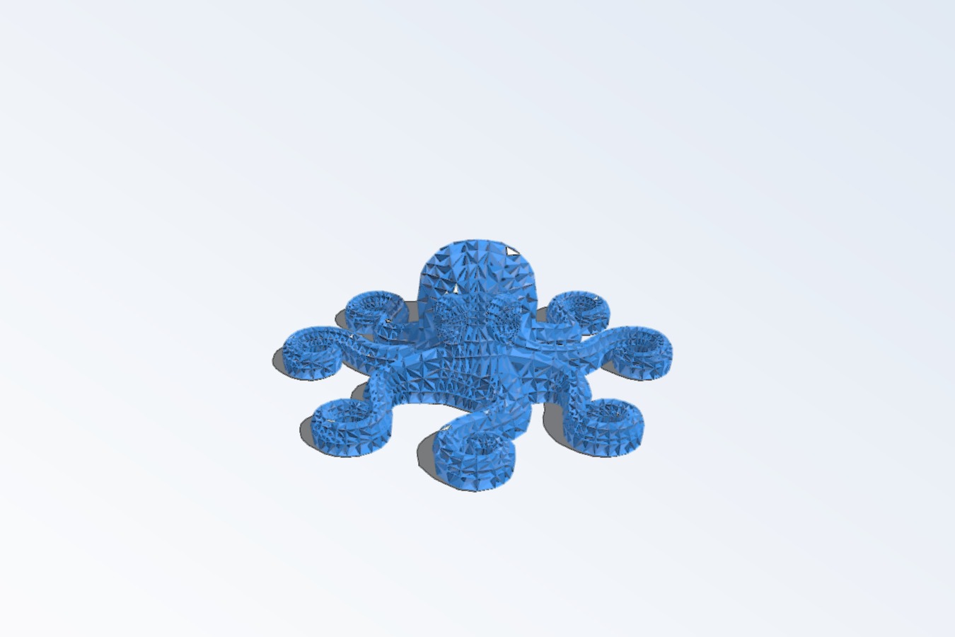 wireframe octopus