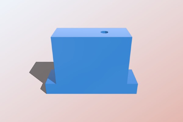 Power Supply Mount for MendelMax | 3d print model