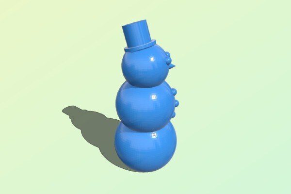 Snowman Tealight Lantern | 3d print model