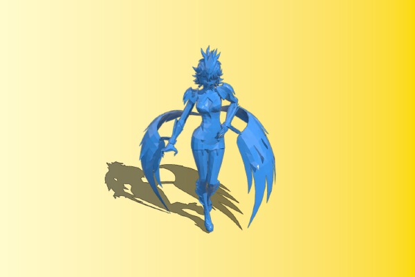 Eagle Marin (Sexy model) | 3d print model
