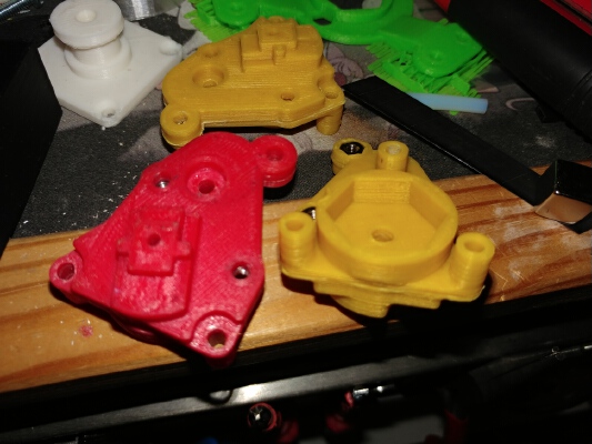 Duet3D Smarteffector Nimble Mount DjDemonD Remix | 3d print model