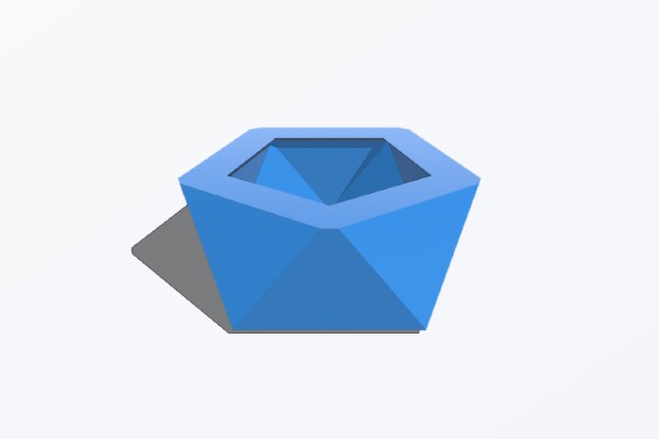 Geo Pot | 3d print model
