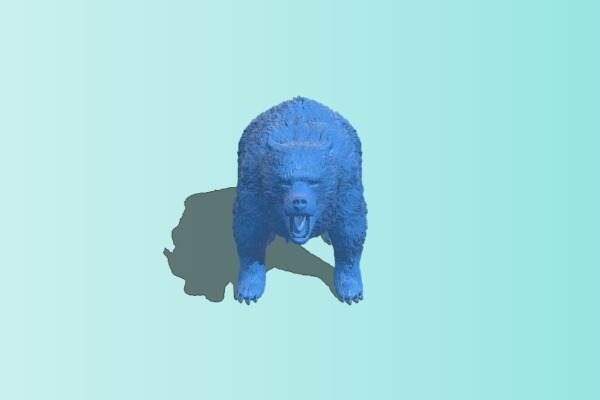 Black Bear | 3d print model
