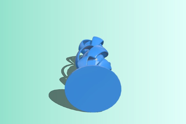 Spiral King (Chess) | 3d print model