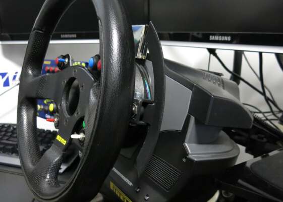 WRC Style Push-Pull Paddle Shifter - Thrustmaster T500 & Universal mount | 3d print model