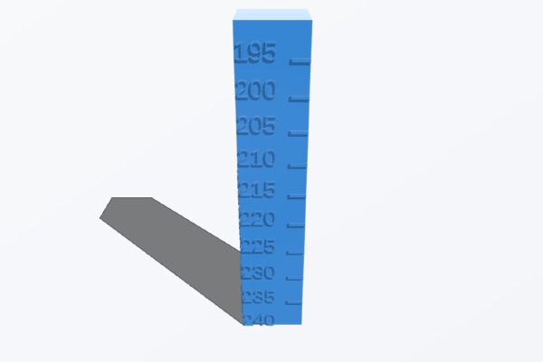 Customizable Temperature Calibration Tower | 3d print model