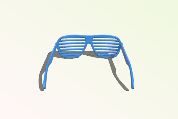 Folding Sunglasses | 3d print model