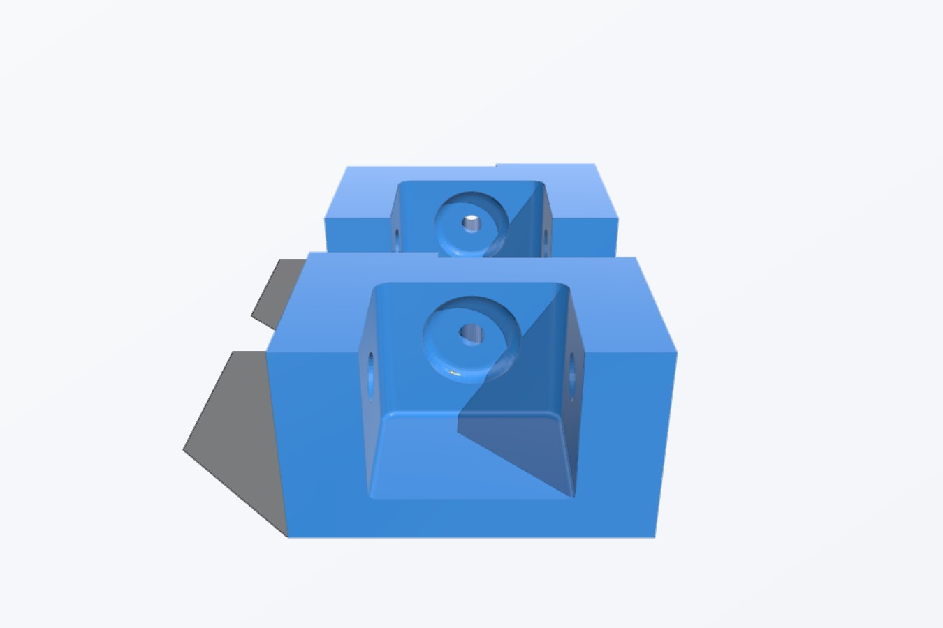 Y-Axis Bracket for Solidoodle 2_3 - Lipped version