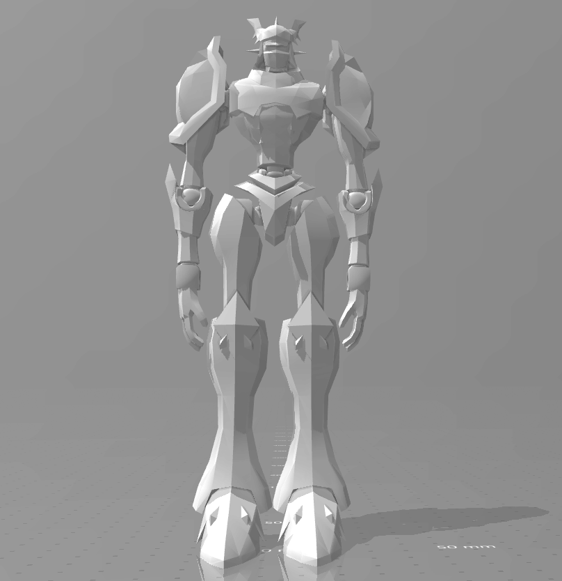 Gallantmon_Dukemon Articulated Action Figure (Test)