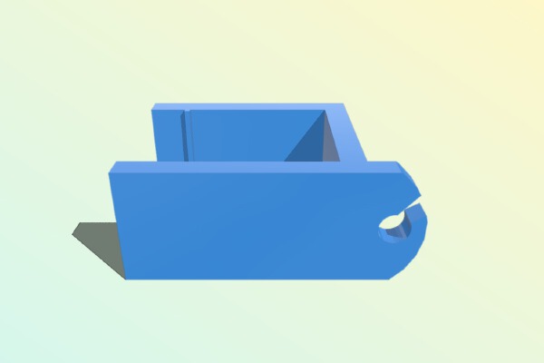 Ikea Ivar Shelf Cable Clip | 3d print model
